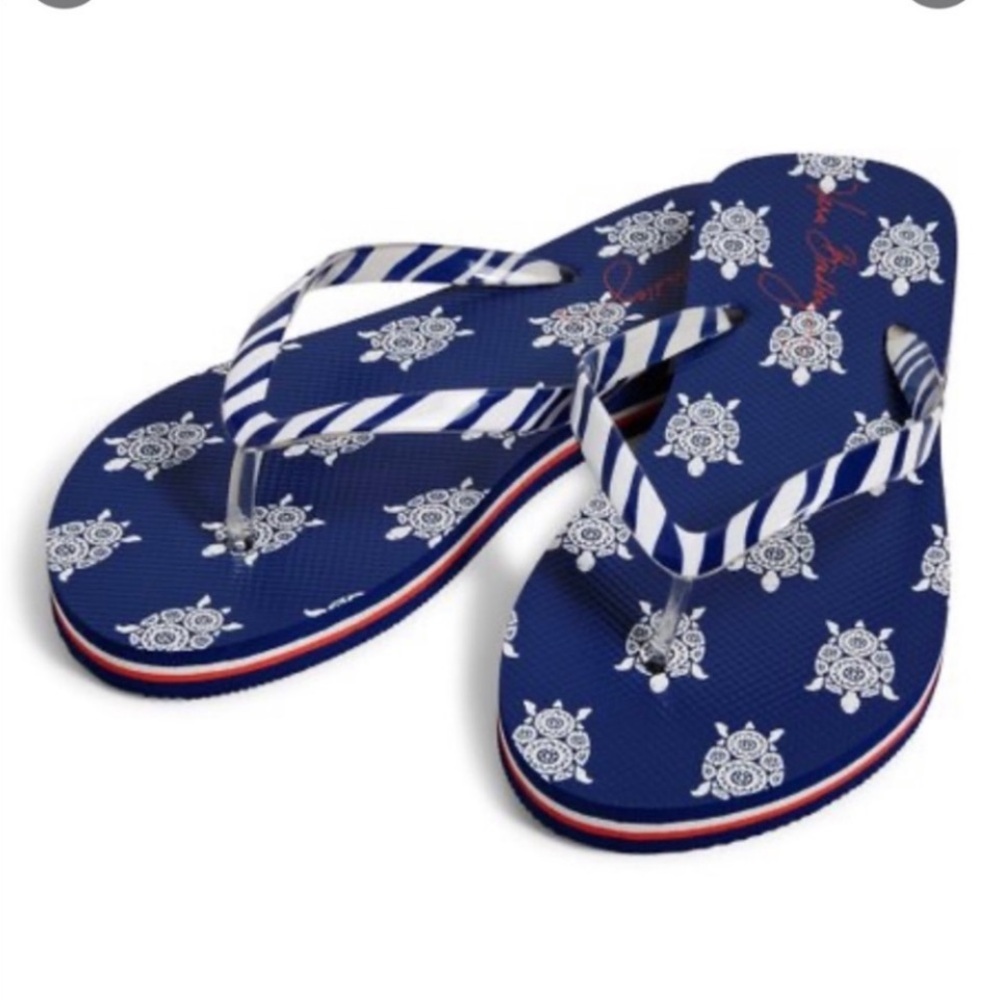 Vera Bradley Turtles flip flops
